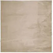 vidaXL Tapis HUARTE à poils courts doux et lavable sable 200x200 cm