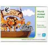Efko Puzzle , Grand Zoo pour Bébé, 24 pièces