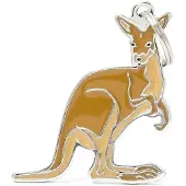 My Family Médaillon Pour Animal De Compagnie Kangourou