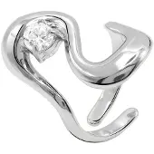 Heidemann Bague 'Arife' argent / transparent