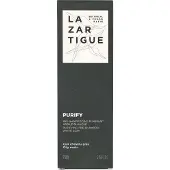 Lazartigue Pré-shampooing purifiant : formule purifiante et régulatrice, nettoie et équilibre le cuir chevelu, idéal pour les cheveux gras, flacon de 75 ml