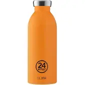 24Bottles Gourdes 'Clima' orange / noir