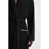 BOSS Peignoir long 'Robe' noir