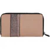 Gabs Cuir porte-monnaie GMONEY17 Hokusai Black Light Rose vieux rose