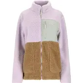 Slope Katau Teddy, veste polaire femme, orchid petal