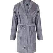 Cr7 - Cristiano Ronaldo Peignoir court ' BASIC ' gris clair