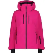 CMP Damen Stretch Ski-Jacke Clima Protect avec capuche, couleur rose, taille 36