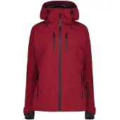 CMP Damen Stretch Ski-jacke Clima Protect avec capuche, couleur rose, taille 38