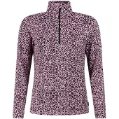 Protest T-shirt de sport PRTKalea, couleur lilas, fermeture éclair 1/4, taille XS/34