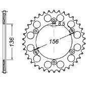 Sifam - Couronne 41 Dents Dr 650 Se 96-00 Pas525/Z41