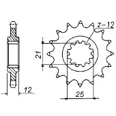 Sifam Pignon Husaberg/Hva 125 Wr 84-90 #14 Dents