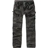 Brandit Pantalon cargo 'Adven' brocart / brun foncé / gris foncé