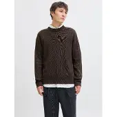 Jack & Jones Pull-over 'JPRBLAMILANO' brun foncé