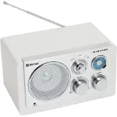 Ginza.se Radio analogique AM/FM Blanc