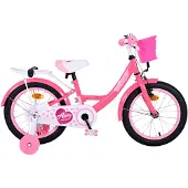Volare Ashley 16 pouces 23 cm fille frein à rétropédalage rose foncé