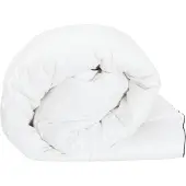 vidaXL , couette 240 x 220 cm, 100% coton, blanche