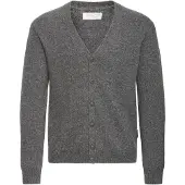 Casual Friday Vestes en maille 'Karl' gris foncé