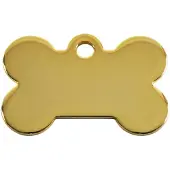 Imarc Médaille Pour Animaux Bone 3x2 Cm