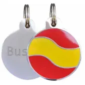Imarc Médaille Pour Animaux Flag 3x3 Cm
