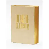 Cerf La bible de jerusalem - compacte blanche doree