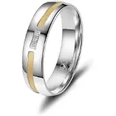 MARRYA Bague 'SI-21 Ehering aus Silber' argent