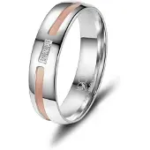 MARRYA Bague 'SI-22 Ehering aus Silber' argent