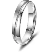 MARRYA Bague 'SI-11 Ehering aus Silber' gris argenté