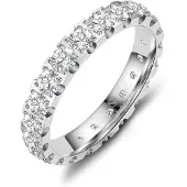 MARRYA Bague 'NS-13 Ehering aus Edelstahl' argent