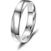 MARRYA Bague 'SI-09 Ehering aus Silber' gris argenté