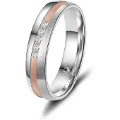 MARRYA Bague 'SI-24 Ehering aus Silber' argent
