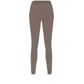 GOD SAVE QUEENS Leggings 'Second Skin Studio High-Waisted Legging' marron