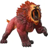 Schleich , figurine de tigre à dents de sabre, collection "Lava"