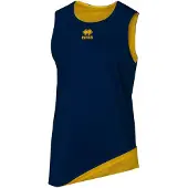 Errea T-Shirt fonctionnel 'CHICAGO' bleu foncé / jaune