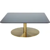 Tom Dixon Flash Table Brass | Square