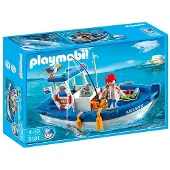 Playmobil vacances 5131 bateau de pêche