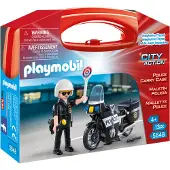 Playmobil AUSTRIA BRANDSTÄTTER Carrying Case Small 'Police' 0