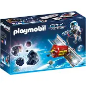 Playmobil City Action 6197 Satellite avec laser et météoroïte