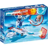 Playmobil action 6833 androide de glace avec lance disques