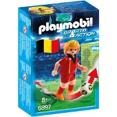 Playmobil Sports & Action Joueur de football Figurine Belgique 6897
