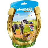Playmobil country 6970 poney à décorer etoile