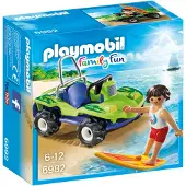 Playmobil 6982 - Surfeur avec buggy de plage
