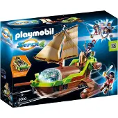 Playmobil Super4 9000 Bateau pirate Caméléon avec Ruby