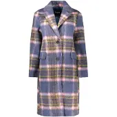 Desigual Manteau mi-saison bleu / mélange de couleurs