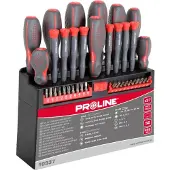 Pro-Line Satz Schraubendreher und Bits, 37-tlg., S2, Soft Touch, Proline