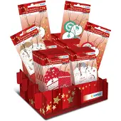 Herma Weihnachts-Geschenkanhänger, Thekendisplay Anhänger aus Karton, beidseitig bedruckt, beglimme