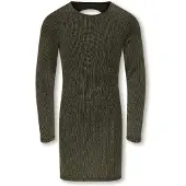ONLY GIRLS Robe or / noir