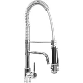 Saro Douchette monotrou pour pré-évier noire avec robinet VALENTINA