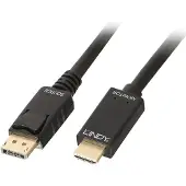 Lindy - Câble adaptateur - DisplayPort mâle pour HDMI mâle - 2 m