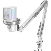 MAONO Dm40 S Pro Microphone Argenté