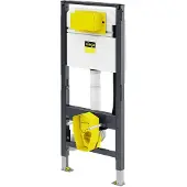 Viega Élément de WC Prevista Dry ST PE avec raccordement WC Du, 1120 x 500 mm